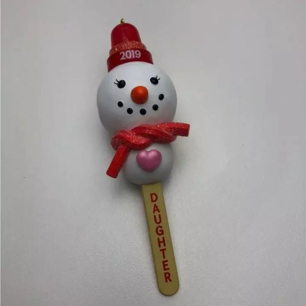 Hallmark Daughter Christmas Ornament 2019 5.5” long NIB